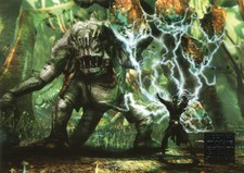 2009 Star Wars Galaxy Series 4 BASE Trading Card #113 THE FORCE REPULSE