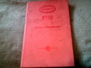 WOLSELEY 6 110 DRIVERS HANDBOOK MK2 DATED 1967 BMC PUBLICATION - Picture 1 of 5