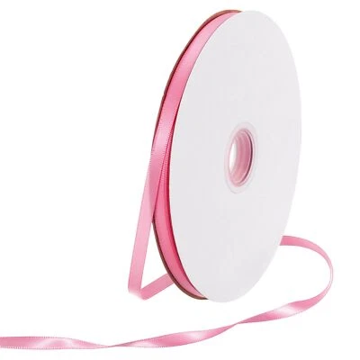 1/4 Inch 100 Yard Satin Ribbon Thick Double Face Grosgrain Silk Ribbon for Gi... - Image 1 of 4