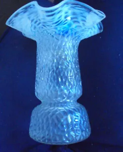 Dugan Tree of Life vase 7" tall opalescent glass AZ - Picture 1 of 3