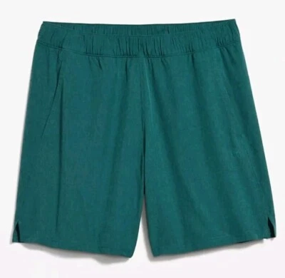 Pantalones Cortos de Entrenamiento Tejidos Esenciales 7" Para Hombre Old Navy Talla XL Verde Azulado 40-42 Foto 1 de 4
