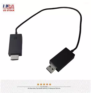 Microsoft Wireless Display Adapter v2 model 1733 P/N P3Q-00001 Tested - Picture 1 of 3