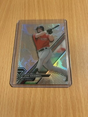 2017 Topps High Tek Houston Astros Jeff Bagwell Pattern 3A Refractor HOF!!! - Image 1 of 2
