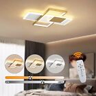 LED Deckenleuchte Modern Deckenlampe Dimmbar  Wohnzimmerlampe mit Fernbedienung
