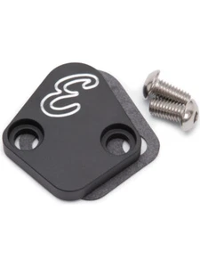 Edelbrock Fuel Pump Blockoff Stainless Allen Head Screws Gasket Aluminum (4021) - Picture 1 of 12