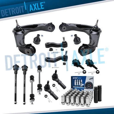 Varas de amarração de junta esférica de braço de controle superior dianteiro 16 peças para Chevy Silverado 2500 3500 - Imagem 1 de 4