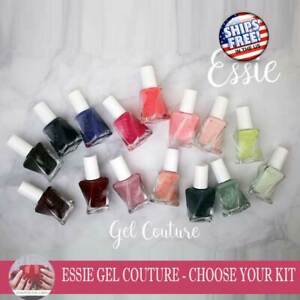 Essie Gel Couture Gelcouture - PLANTINUM TOP COAT + COLOR - CHOOSE YOUR KIT