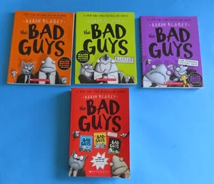 Aaron Blabey “The Bad Guys” Books 1-3 & 4-6 - Picture 1 of 6