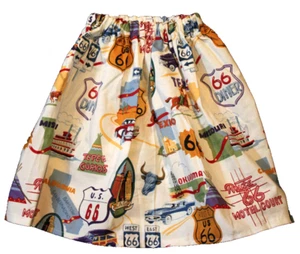 Heavenly Things for Angels on Earth size 8 Girls Highway Route 66 Skirt 7 8 Fun - Picture 1 of 5