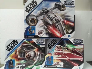 Neu Hasbro Star Wars Mission Fleet Menge 3 Fahrzeug & Figuren Sets *NEU IN VERPACKUNG* - Bild 1 von 7