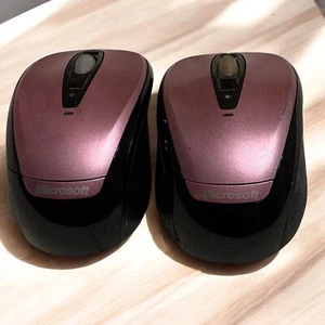 Microsoft Notebook Receiver Mouse 3000 Wireless USB Computer Mice 2-Pack - Picture 1 of 4