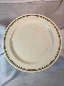 Steelite International England Ivory/Gold rimmed Salad Plates. 7 7/8" - Picture 1 of 6