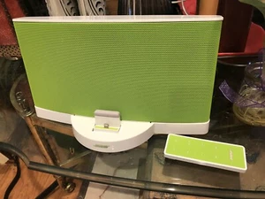 Bose SoundDock Series III System Limited Green w/Lightning Dock Ill Bose Sound ! - Picture 1 of 12