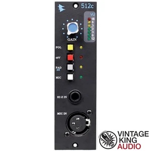 API 512c 500 Series Single-Channel Discrete Microphone/Line Preamp Module - Picture 1 of 1