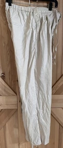Vintage India Boutique Herren Leinen Hose Medium - Bild 1 von 16