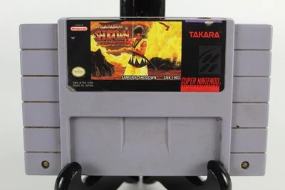 Samurai Shodown - Authentic Super Nintendo Game SNES - Tested & Works - Image 1 of 4