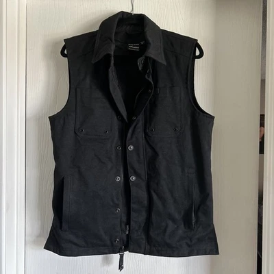 Indian Motorcycle Men’s Haydon Vest, Black Size Small #286140412 #L921 - Image 1 of 4