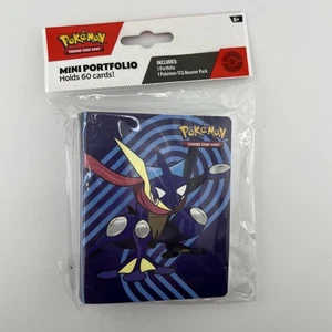 Pokemon Greninja Mini Portfolio/Mini Karten Album für 60 TCG - Mini NUR BINDER - Bild 1 von 5