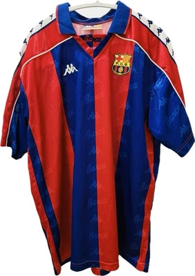 Camiseta local 100% auténtica del FC Barcelona 1995-97 Foto 1 de 2
