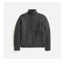 Suéter J Crew Cuello Simulado Gris 100% Cachemira Calce Relajado Para Mujer 2XS - Imagen 1 de 11
