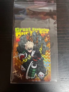 Tarjeta de fichas My Hero Academia Heroes rara Katsuki Bakugo - Imagen 1 de 1
