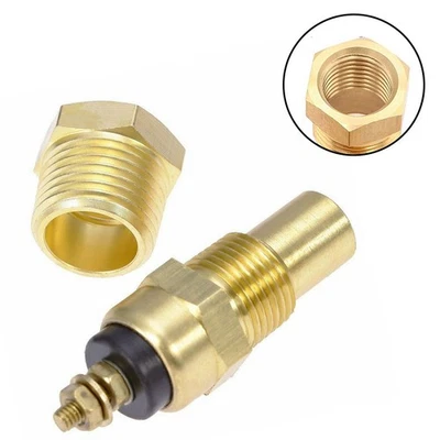 Temperature Switch With Hexagonal Nut Thermostat Temperature Switch Brass - Image 1 of 4