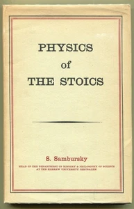 S Sambursky / Physics of the Stoics 1st Edition 1959 - Foto 1 di 1