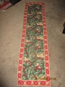 Tapisserie Wandteppich Renaissance Webkunst Urlaub Eichhörnchen Hase Tischläufer - Bild 1 von 3