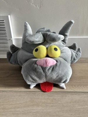 Universals Simpsons Scratchy El Gato Peluche Cabeza Sombrero CosPlay Disfraz Usado en Excelente Condición Foto 1 de 4