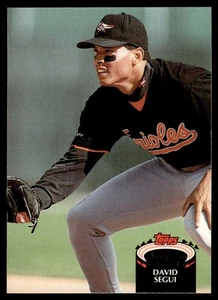 1992 Stadium Club David Segui Baltimore Orioles #783 - Picture 1 of 2