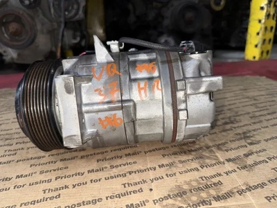 Infiniti G37 Nissan 350Z VQ37 2009-2013 3,7 L V6 tracción trasera compresor de aire acondicionado VQ37HR #6 Foto 1 de 4