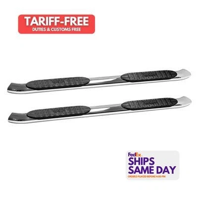 Westin 21-54080, Pair of Fits Pro Traxx 5in Step Bars 19- Ram 1500 Crew Cab  - Image 1 of 4