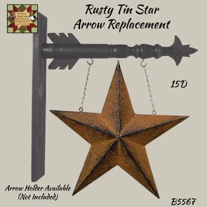 Rusty Star Arrow Replacement - Picture 1 of 2