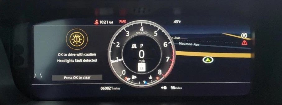 2019-2020 Discovery OE Speedometer Gauge Cluster 60K Miles Land Rover - Image 1 of 4