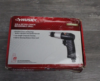 Husky 3/8 英寸钥匙夹双面钻 1003097319 全新 — 第 1/2 张图片