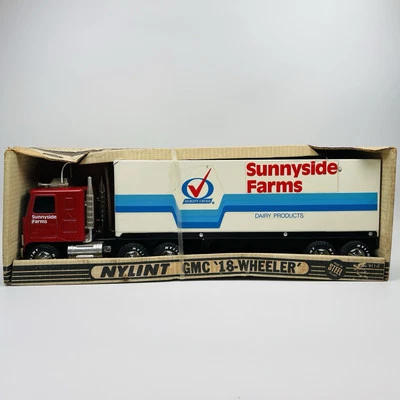 Rare Vintage Nylint GMC 18-Wheeler Sunnyside Farms Dairy Products Made Of Steel - Image 1 of 4