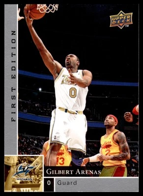 2009-10 Upper Deck First Edition - Gilbert Arenas #170 Wizards - Image 1 of 2