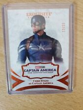 2021 Marvel Black Diamond EXQUISITE ORANGE Chris Evans CAPTAIN AMERICA #9 12/23