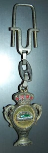 SPAIN. REAL MADRID Football Club - Vintage Keychain.     B2 - Picture 1 of 3