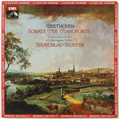 SVIATOSLAV RICHTER BEETHOVEN PIANO SONATAS EMI QUADRAPHONIC STEREO (ASD 3364) NM - Image 1 of 3