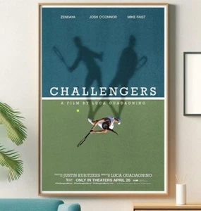 Challengers 2024 Film Poster, High Quality Print, Popular Poster Prints - Picture 1 of 7