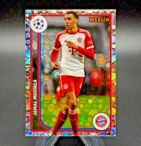 Jamal Musiala 2023-24 Topps Merlin UEFA CC Vintage Refractor #41 Bayern Munich - Imagen 1 de 10