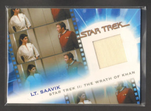 STAR TREK THE COMPLETE MOVIES SAAVIK COSTUME CARD MC10 RITTENHOUSE ARCHIVES 2007