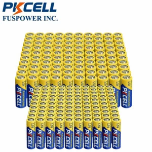 AA AAA Batteries 100x Double A + 100x Triple A UM4 E92 UM3 1.5V Carbon-Zinc - Picture 1 of 8