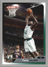 2005-06 Topps Total Basketball Silver #219 Tony Allen