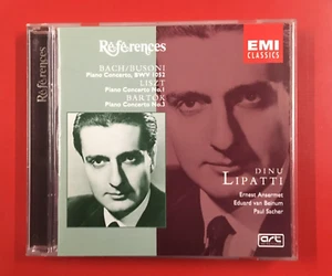 DINU LIPATTI : BACH/BUSONI-BARTOK-LISZT *CD NEW *NOT SEALED NUOVO NON SIGILLATO - Foto 1 di 4