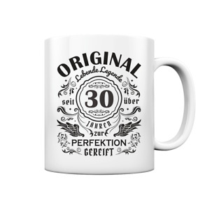 Tasse 30 Geburtstag Vintage Retro Design Geburtstag Geschenk  - Tasse glossy