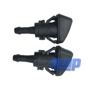 2Pcs Windshield Washer Sprayer Nozzle Jet For 2008-2016 Jeep Patriot 05303834AB - Picture 1 of 5