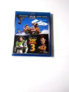 BLU-RAY ”UP / TOY STORY 3" COMO NUEVO 2 DISCOS WALT DISNEY PIXAR - Imagen 1 de 2