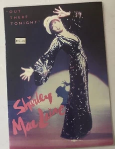 Out There Tonight U.K. 1991 Tour Program  Shirley MacLaine - Picture 1 of 8
